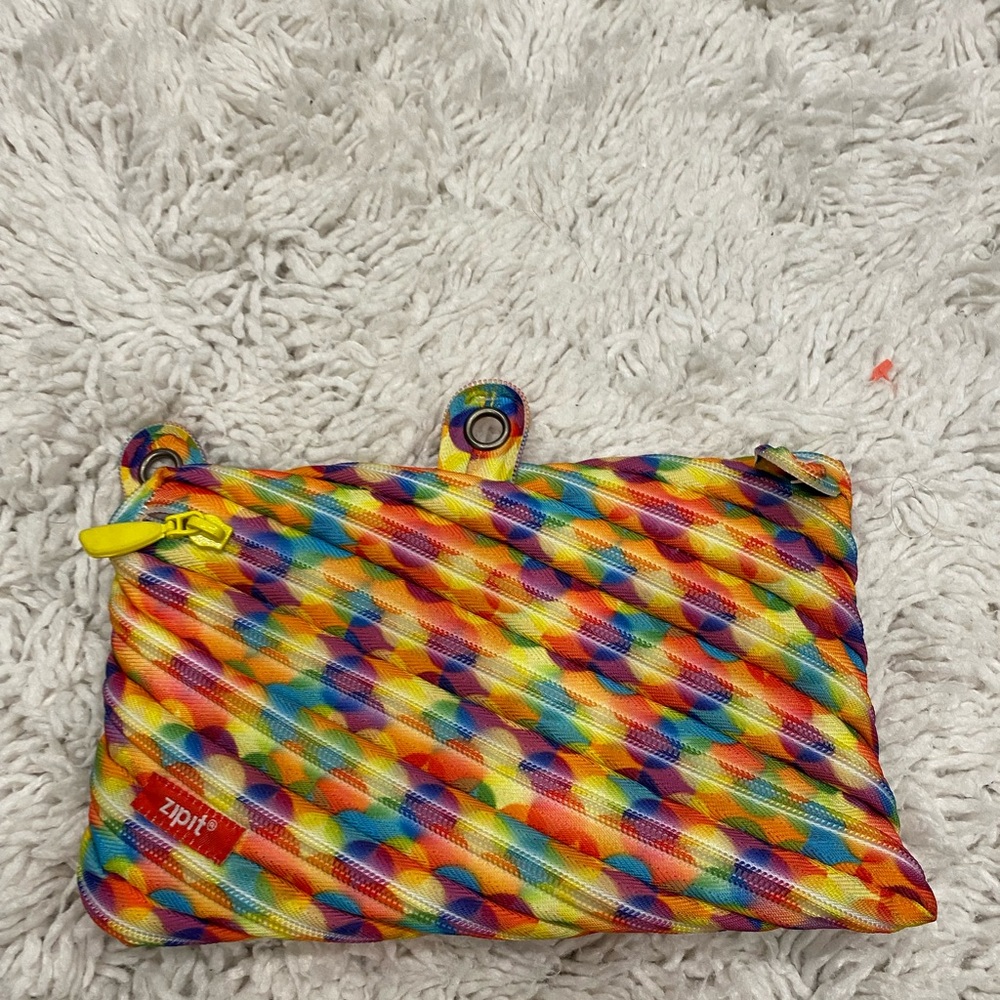 Zipit Colorful Zipper Pencil Case